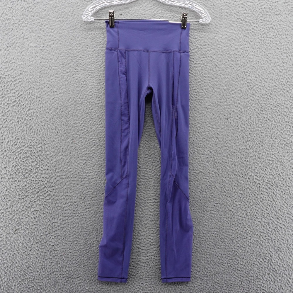 CALIA‎ Inspire High Rise Womens 7/8 Mesh Leggings Rich Blue XS NEW